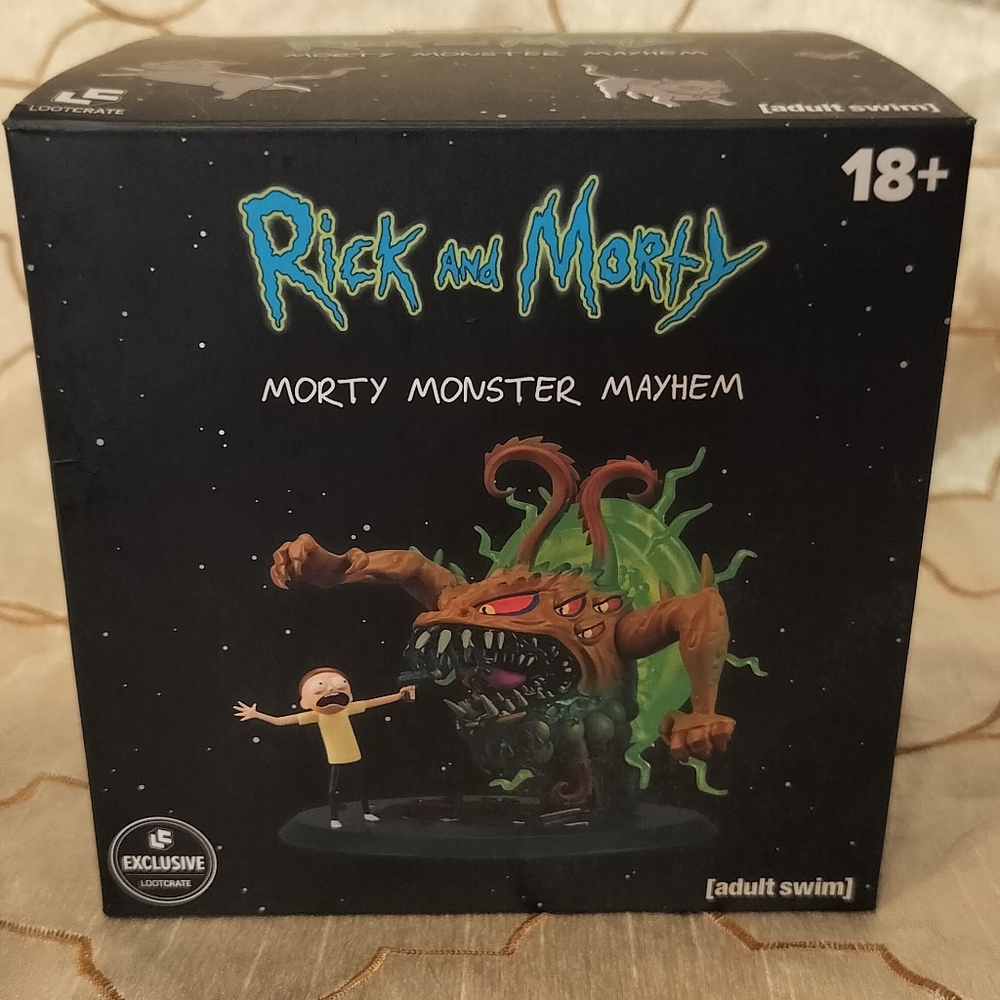 New Adult Swim Rick and Morty - Morty Monster Mayhem Figure